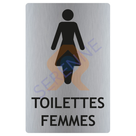 Panneau Information Toilettes Femmes