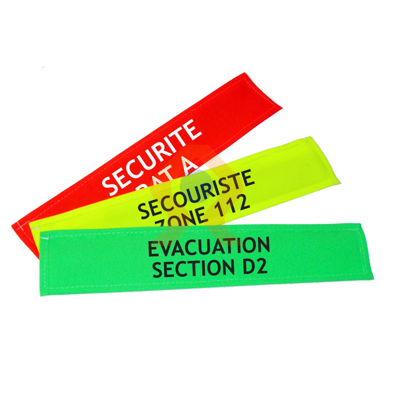 Brassard de sécurité haute visibilité - SECURITE – Provence Animo