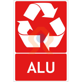 Panneau recyclage Alu