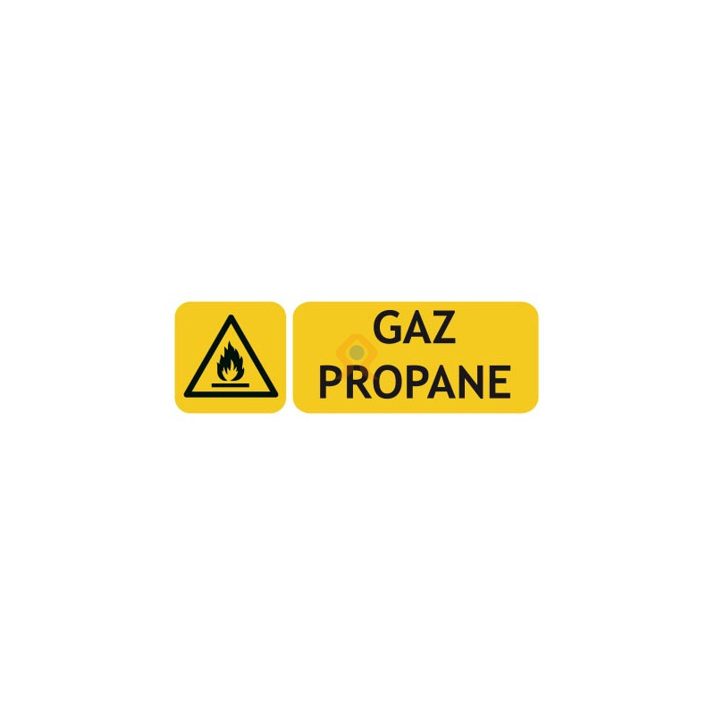 Panneaux danger gaz propane