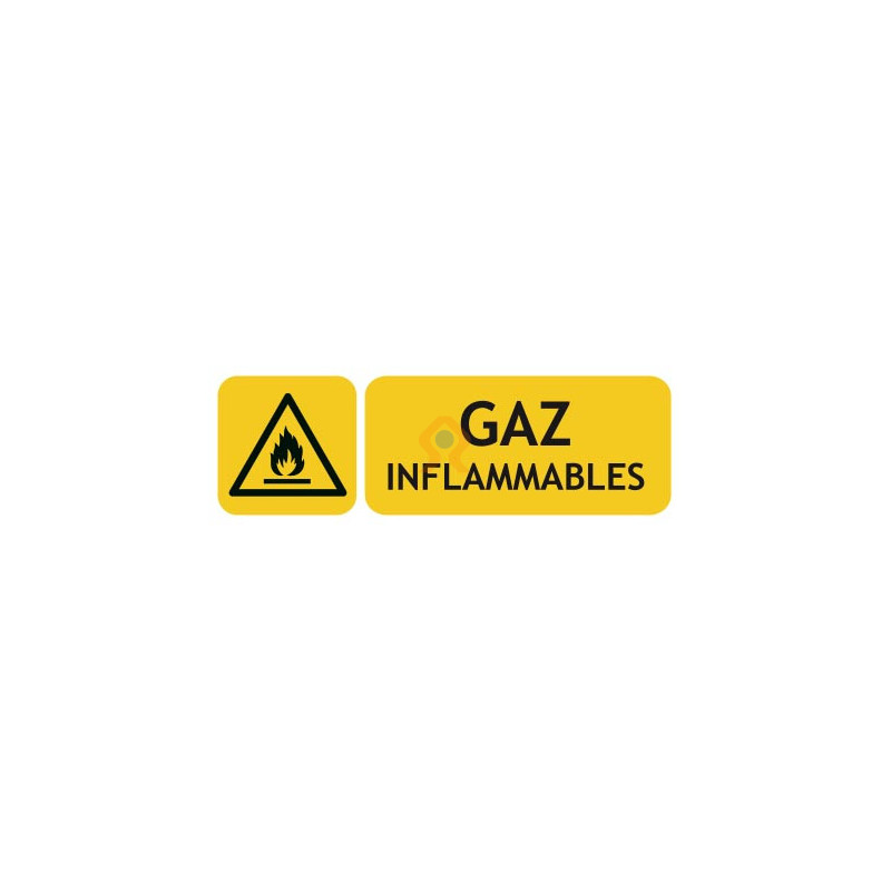 Panneaux danger gaz inflammables