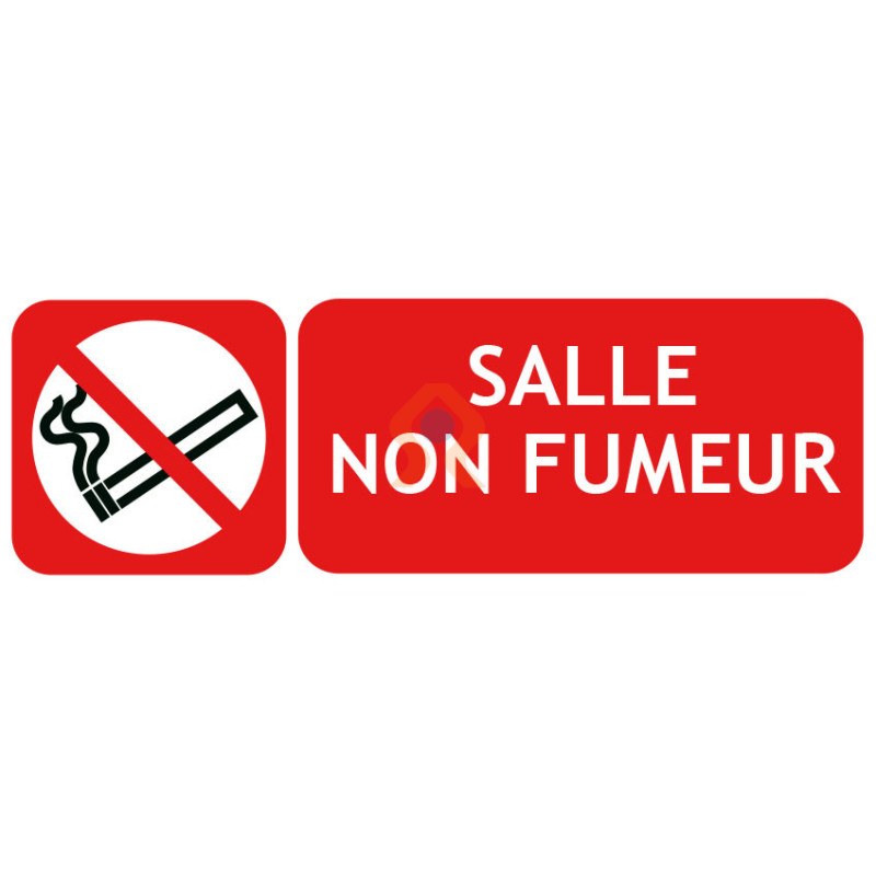 Panneau salle non fumeur