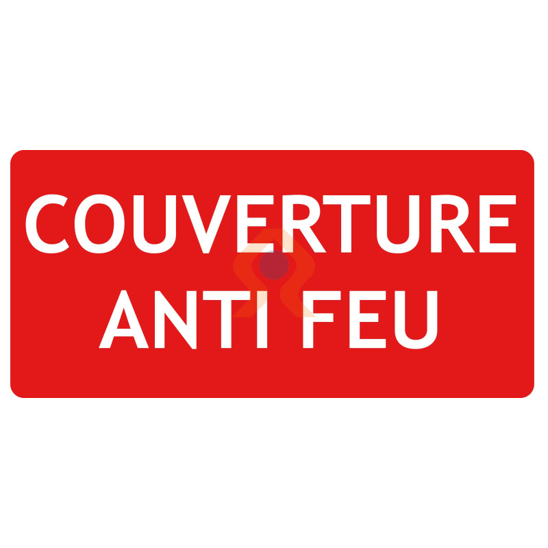 Pictogramme couverture anti-feu ISO7010-F016