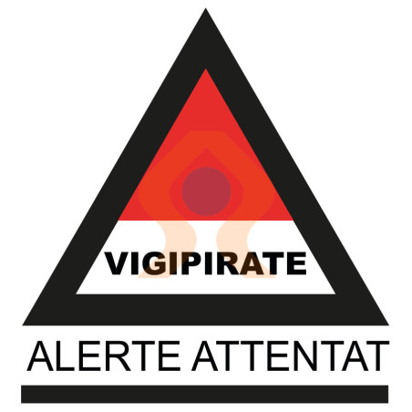 Pictogramme alerte attentat