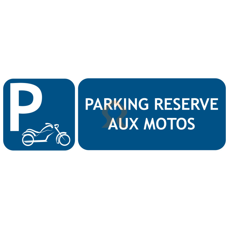 Panneau Parking Réservé Personnalisable. Parking Privé. Disponible en  autocollant Parking Réservé - Dimensions 210x75 mm - Aluminium 2 mm :  : Auto et Moto